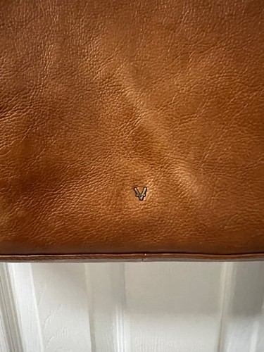Vilenca Holland Tan Purse, Anthropologie, HTF Smooth Leather, EUC - Picture 2 of 9