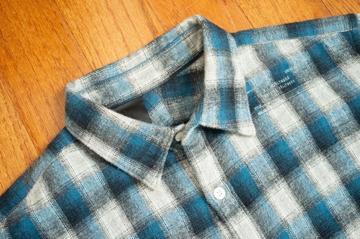 N. HOOLYWOOD Compile Plaid Flannel Shirt MADE IN JAPAN Sz 36 S View 4