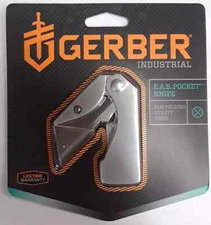 GERBER EAB POCKET KNIFE FOLDING UTILITY KNIFE POCKET CLIP FAST SHIP 9368382