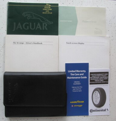 2004 04 JAGUAR XJ XJ8 VDP XJR XJL OWNERS MANUAL with Navigation