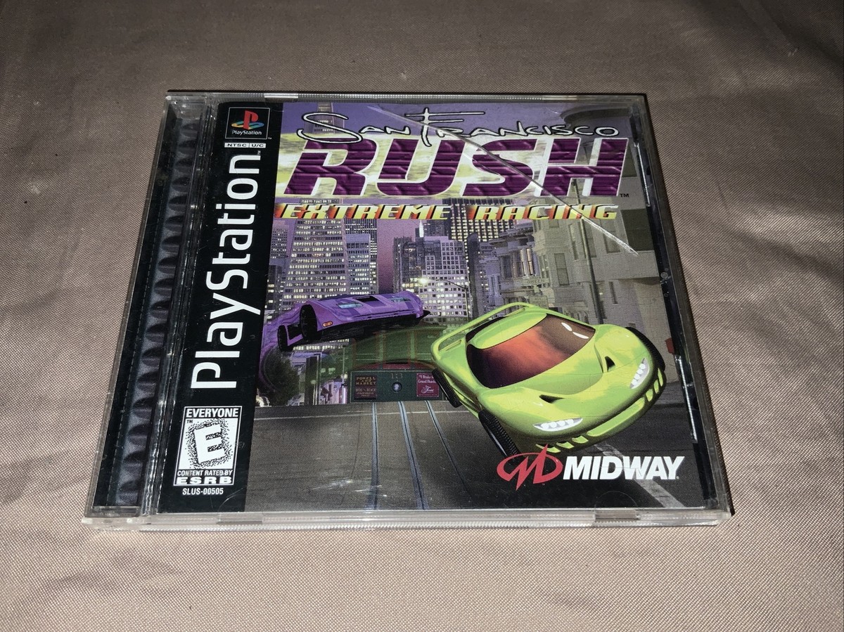 San Francisco Rush Extreme Racing PlayStation 1 PS1 Complete W