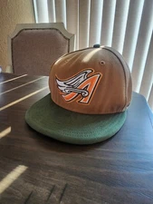 Anaheim Angels 40th Season Shadow Tech Gray New Era 5950 Fitted 7 1/4 Hat Cap