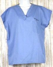 Mickey Mouse South Padre Island Top Scrub Shirt Size Med The Walt Disney Company