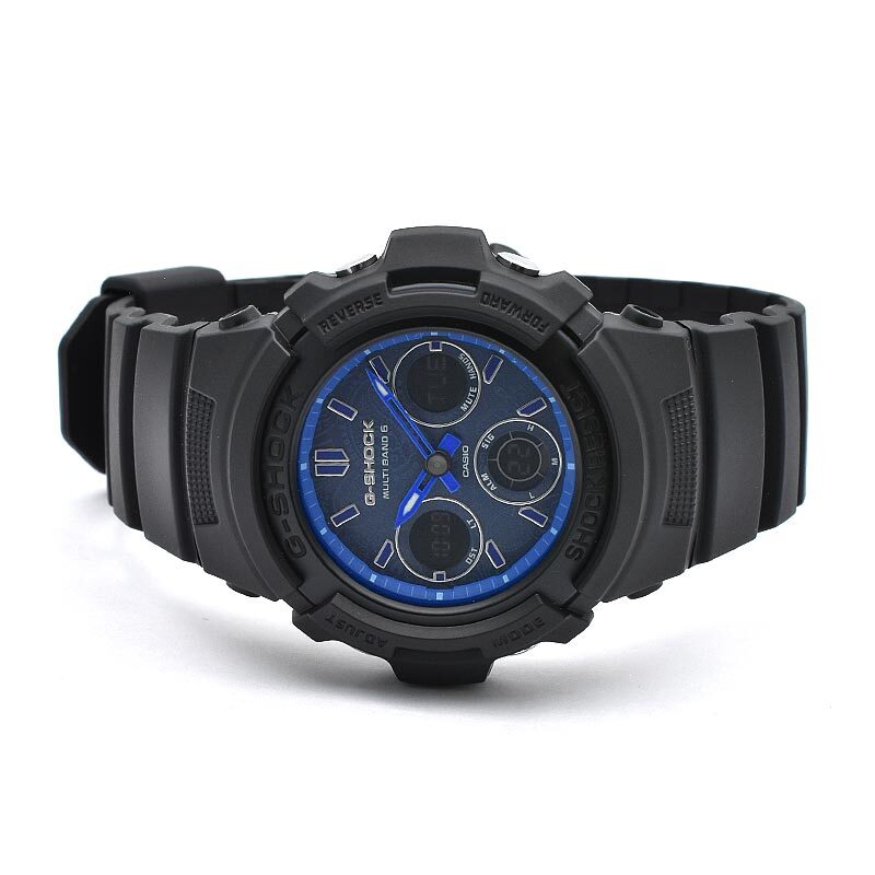 CASIO G-SHOCK AWG-M100SBP-1AJF BLUE PAISLEY Series Radio Solar