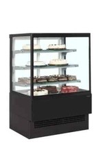 NEW TEFCOLD EVOK1202 BLACK CHILLED CAKE DISPLAY CABINET RRP £3980