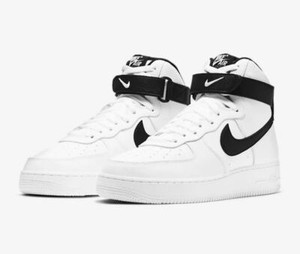 Nike Air Force 1 07 High Mens Size 9 - 14 CT2303-100 White Black Retro NEW  | eBay