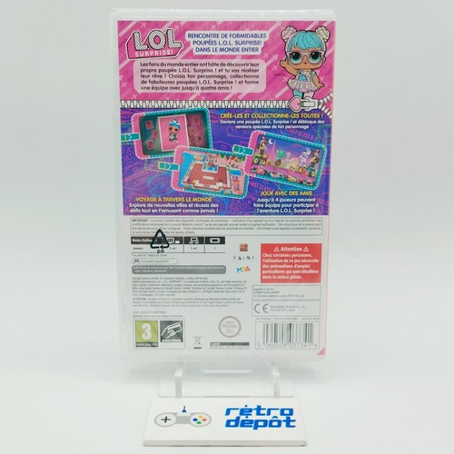 LOL Surprise BBS Voyage Autour Du Monde / Nintendo Switch / Neuf Blister PAL FR - Picture 2 of 2