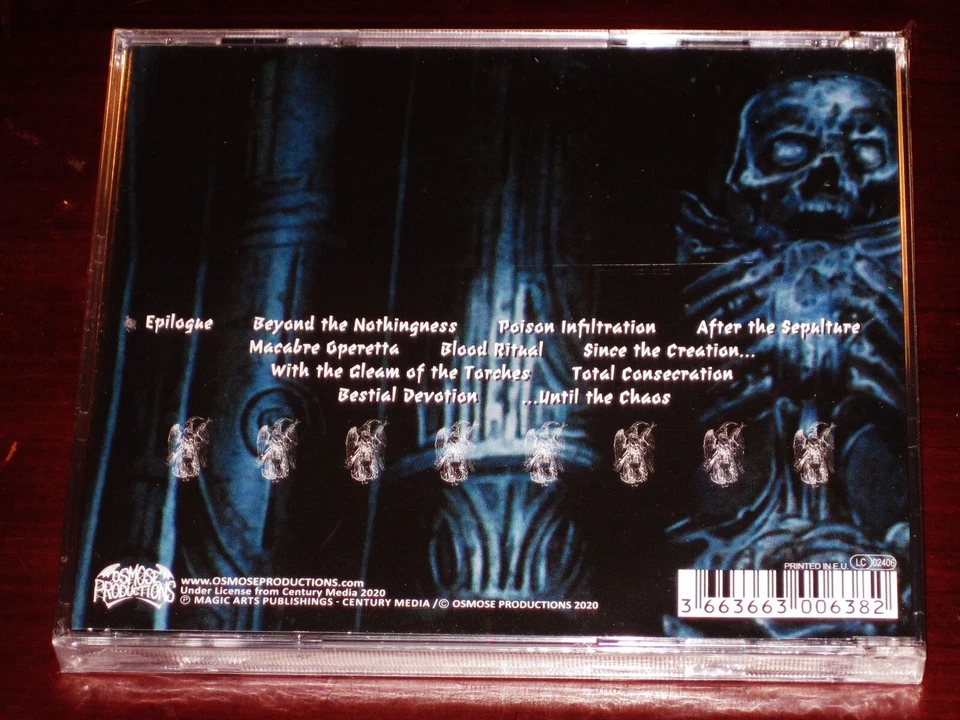 Samael: Blood Ritual CD 2020 Reissue Osmose Productions France OPCD001-666-1 NEW - Image 2 of 2