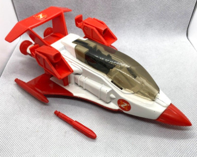 1979 ZYGON MARAUDER VINTAGE DINKY TOYS No 368 SPACESHIP WITH ONE MISSILE   NICE