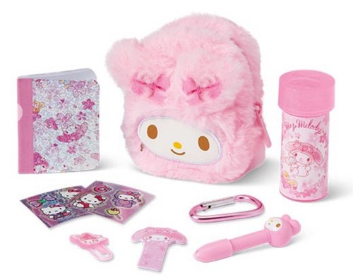 Real Littles Mini Backpacks Set Of 4~Hello Kitty My Melody~Keroppi~Friends NIB - Picture 13 of 13