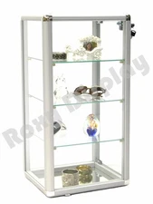 Glass Countertop Display Case Store Fixture Showcase with front lock #SC-KDCAB