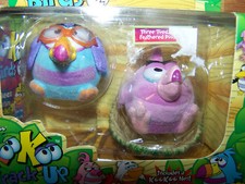 Koo Koo Zoo KooKoo Flocked Birds 2 Pack Doofusina Rainbow-Billed Long Tailed New