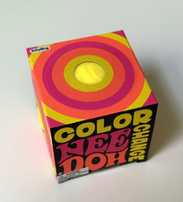 NeeDoh Schylling Color Change Squish Stress Ball The Groovy Glob Yellow