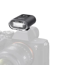 FOMITO GN12 Mini Flash Speedlite Universal Hot Shoe Compact 5cm Black