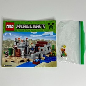 LEGO Minecraft: 21121 The Desert Outpost, 100% Complete w/ Minifigures & Manual