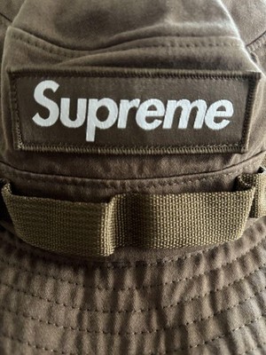 Supreme Supreme Military Boonie ブラウン 茶 ハット Military Boonie