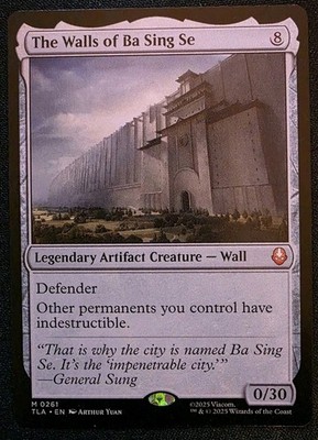 Avatar The Last Airbender The Walls of Ba Sing Se Legendary Artifact Creature C 