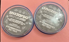 SNAZAROO Classic Face & Body Paint 2x Dark Grey Brand New