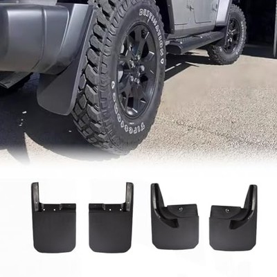 4 Pack Mud Flaps Splash Guards Compatible with Jeep Wrangler JL 2018 22 Front &