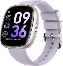 Smart Watch Men Women Fitness Call Text HR SpO2 Waterproof for Motorola Phones