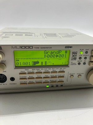 Yamaha MU1000 MIDI音源 Yamaha MU1000 Tone Generator Motif Sound Module Synthesizer