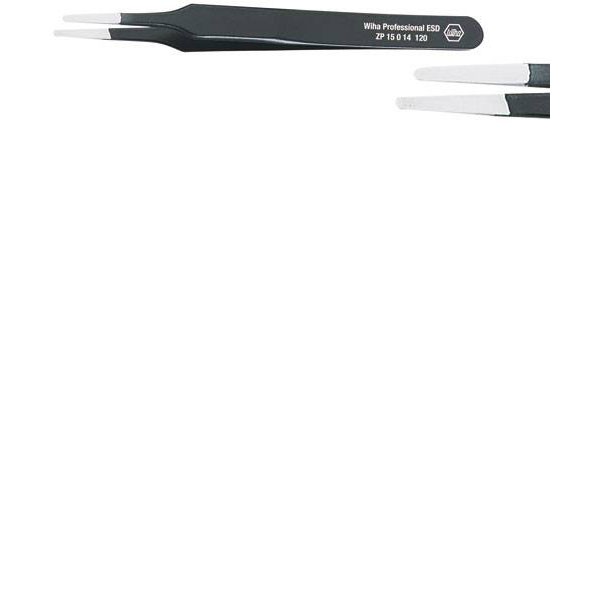 Wiha ZP 15 0 14 120 mm Professional ESD Tweezers