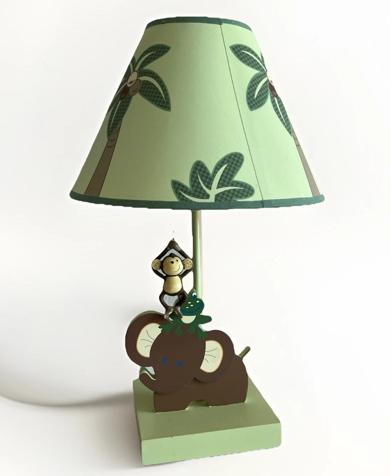Abajur e abajur Jungle Babies da NoJo Working! - Imagem 2 de 4