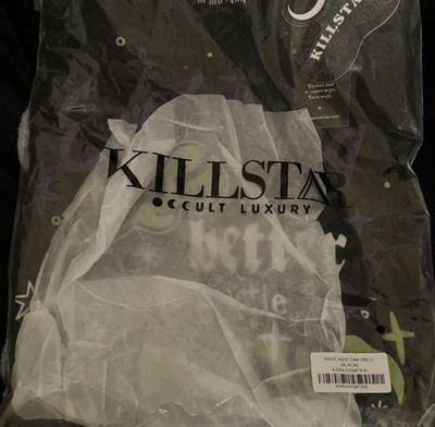 Brand New With Tags Killstar XXL Magic Night graphic black & Green Cami Dress