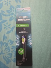 DiamondClean Toothbrush Heads, Black, 2 Pack
