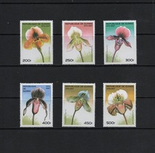 S8642   Guinea   1997   flora  flowers orchids   6v.   MNH