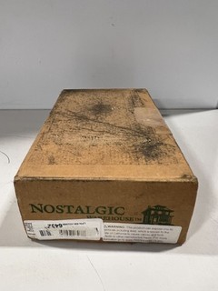 Nostalgic Warehouse Classic Rosette Round Clear Crystal Door Knob
