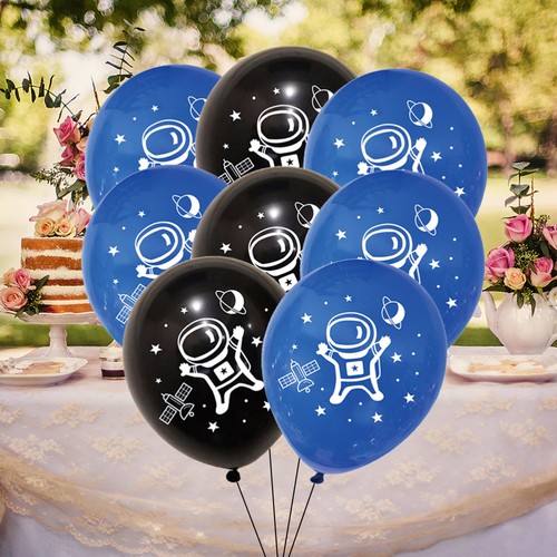 20pcs 10inch Astronaut Pattern Latex Balloon Decoration Balloons Party Supplies - Picture 11 of 11