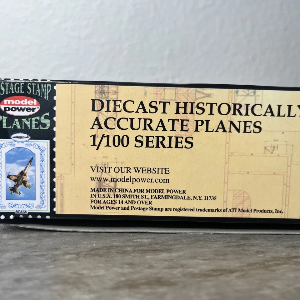 Model Power Postage Stamp Planes, 100 Years of Flight, No.5555 Wright Flyer - Image 4 of 4