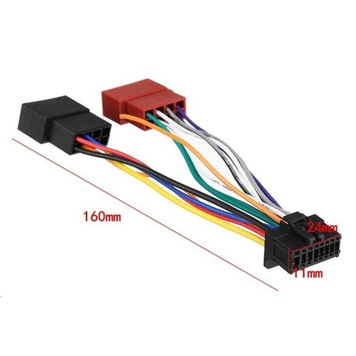 Faisceau Cable ISO Adaptador Para Autoradio PIONEER DEH-P7020R - Imagen 2 de 4