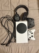 Microsoft Xbox Series S Console Two Controllers Turtle Beach Headset HDMI