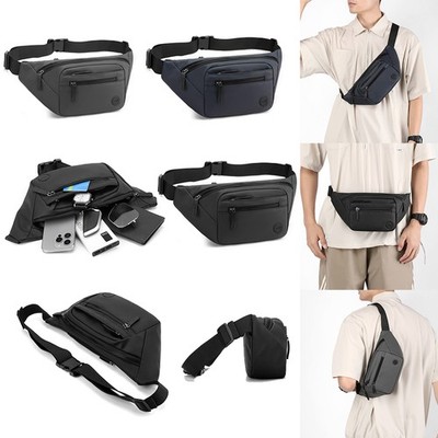 Unisex Waterproof Waist Bag Pack Men Belt Pouch Hip Phone Work Purse Travel Gear