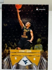 2025 Onit West Virginia Mountaineers SYDNEY SHAW Holo Foil GOLD PARALLEL RC