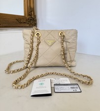 Prada Nylon Beige Schultertasche Re Edition 1...