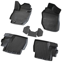 3D Gummi Fussmatten Passend FüR Suzuki Jimny Automatik | BJ 2018-2021 | Passgena