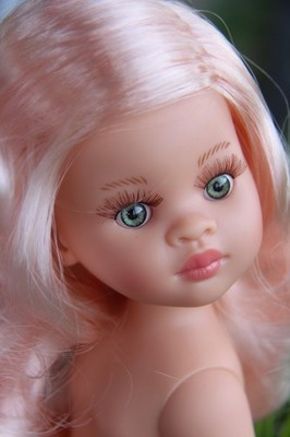 Paola Reina 32733 Las Amigas ESME Doll 32 cm./12.5'' Vanilla Scent NEW pink hair