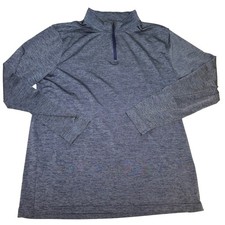Under Armour Golf navy blue quarter zip pullover stretch size XL