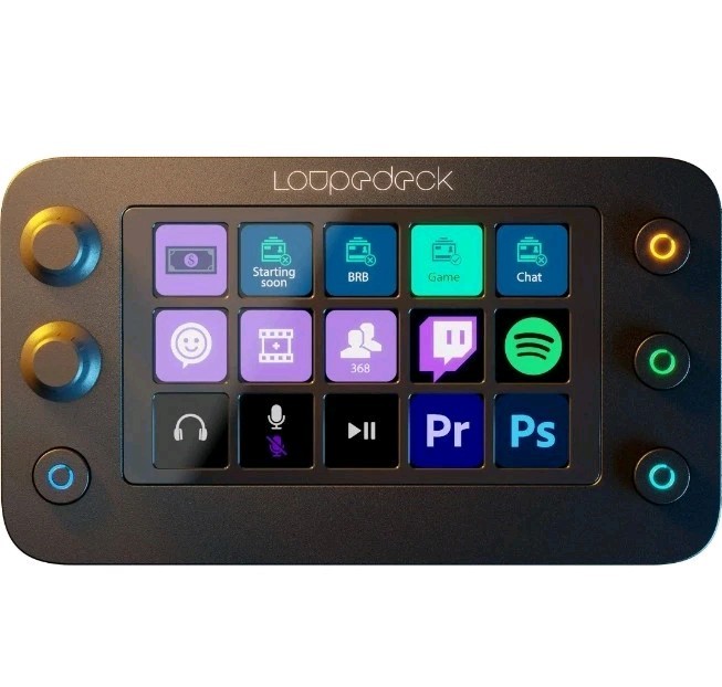 その他 LOUPDECK LIVE S Loupedeck Live S - Your Trusty Sidekick For Streaming & More