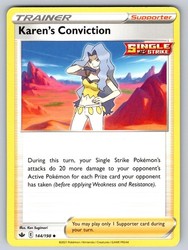 Karen's Conviction 144/198 Chilling Reign