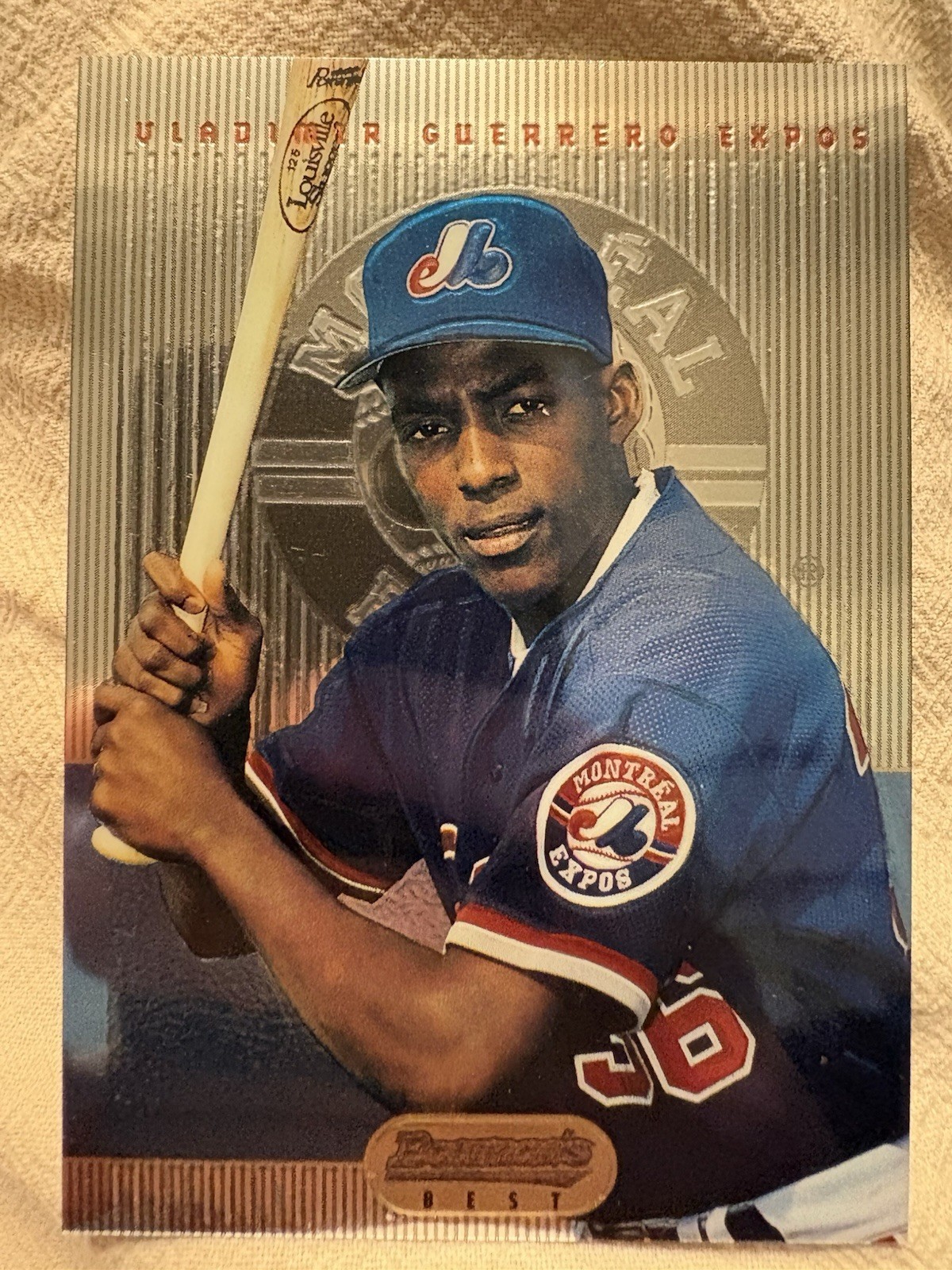 VLADIMIR GUERRERO 1995 BOWMAN’S BEST RC ROOKIE CARD MONTREAL EXPOS