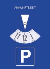 Hermann Schütz Parkscheibe selbsthaftend 150x110mm  Parkscheibe