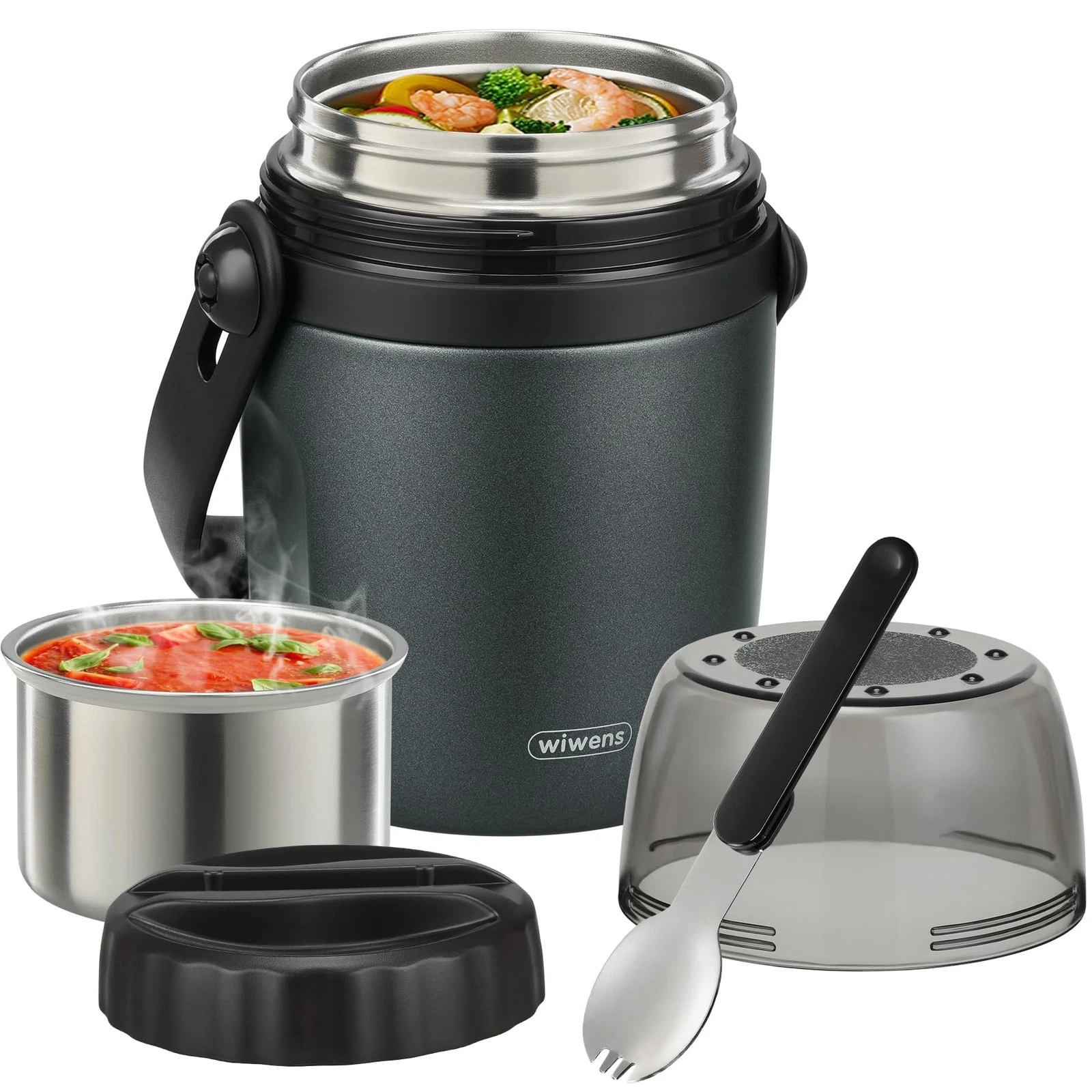 32oz Lunch Containers for Adults Kids Soup Thermo for Hot Food Jar Stainless ...