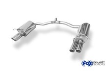 FOX Sportauspuff re li je 2x70 schräg für Mercedes E-Klasse A207 CDI 4-Zyl ab 09