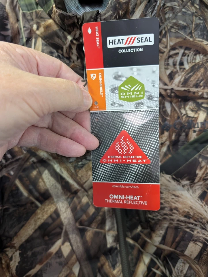 Columbia PFG Omni Heat Wader Widgeon Liner Jacket Realtree Max-5 XXL/2TG NWT's! - Image 4 of 4