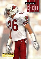 1994 SkyBox Impact #10 Chuck Cecil