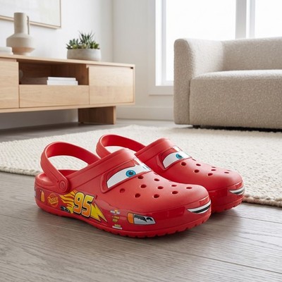 NEW Crocs Lightning McQueen Clog Adult Shoe Limited Classic No Lightup